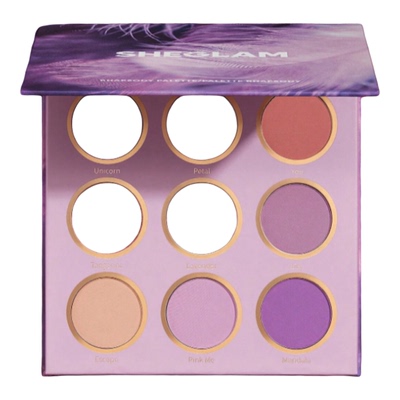 sheglam9色眼影哑光闪光不晕染