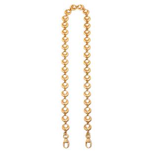 适用forms新月包链条替换月亮装饰链肩带改造斜挎包月牙链子配件