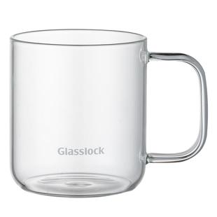 Glasslock盖朗耐热玻璃杯咖啡杯ins风喝水杯子果汁牛奶杯办公家用
