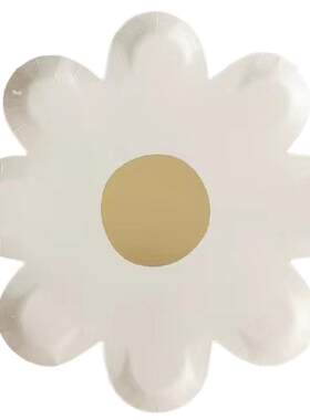 ins风小雏菊一次性餐盘甜品台