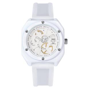 fidodido七喜小子手表机械风学生时尚潮流防水腕表男女同款石英表