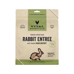 美国VE冻干猫粮 Vital Essentials肉粒肉饼增肥发腮主食冻干