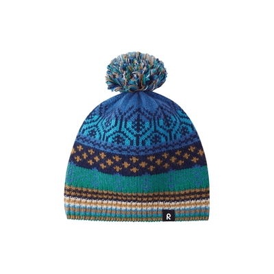 reima儿童针织帽洋气羊毛保暖