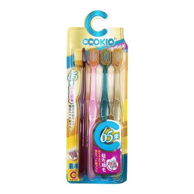 日本CCOKIO宽头65束软毛牙刷