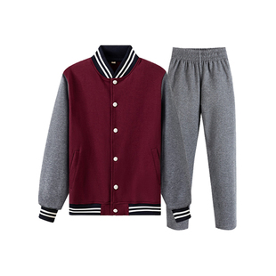 【现货】北大附属学校中小学生秋冬英伦校服棒球服西服冲锋衣短袖