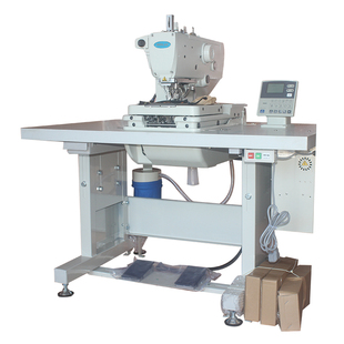 松立9820高速电脑圆头锁眼机 直驱扣眼机工业全自动凤眼扣缝纫机