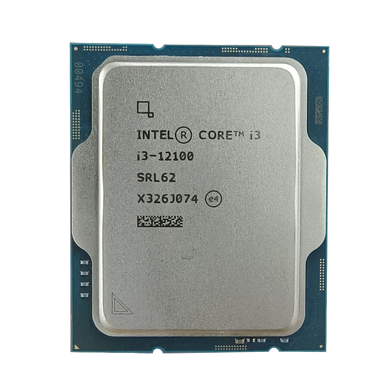 Intel/英特尔 i3-12100正式版散片CPU 带核显+华硕H610M主板套装