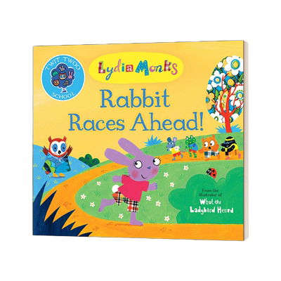 英文原版 Rabbit Races Ahead 兔子跑前面 英文版 进口英语原版书籍