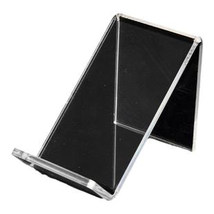 亚克力手机架透明柜台手机加厚展示架大屏手机展架记录仪火机架