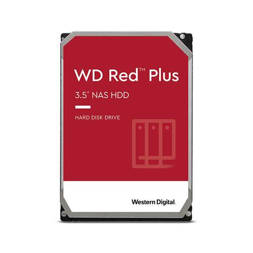 【自营】WD西部数据4T NAS红盘Plus8T网络存储CMR垂直机械硬盘12T
