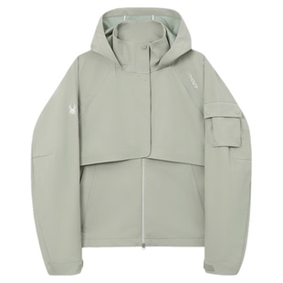 SPYDER蜘蛛春秋女子HIKING透气户外休闲运动连帽夹克外套25CS126W