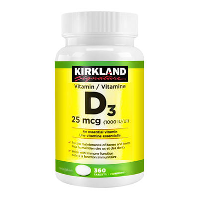 效期29.9Kirkland柯克兰维生素D3