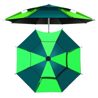 万向双层钓鱼伞户外防雨遮阳伞