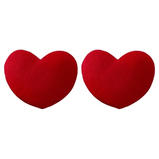 红色爱心抱枕一对装婚房装饰压床客厅沙发婚庆布置新婚礼物可拆洗