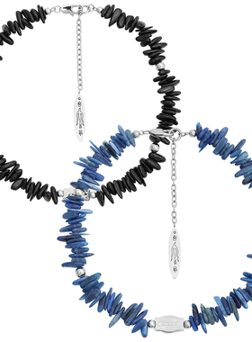 CHICHABOOM天然石钛钢男女款项链