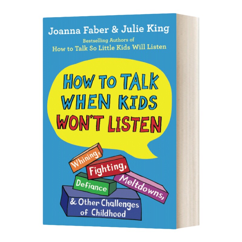 英文原版 How To Talk When Kids Won't Listen 孩子不听时怎么说 如何说孩子才会听 英文版 进口英语原版书籍