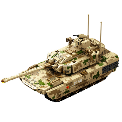 森宝积木ZTZ-100主战坦克积木