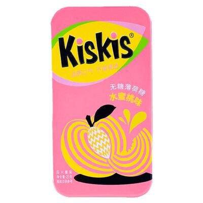 酷滋Kiskis无糖薄荷糖