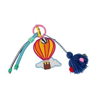 A.FLORE包包挂饰高级感轻奢小众原创可爱刺绣热气球显眼包挂件