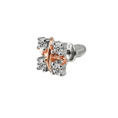 ASAPROCKY银针荆棘耳钉四钻分色