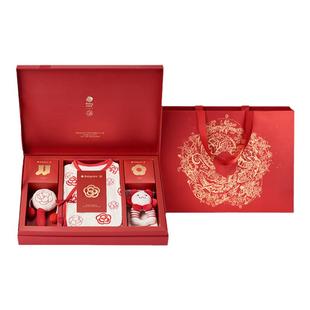 【红运系列】babycare新生衣服见面礼宝宝满月礼盒婴儿用品10件套