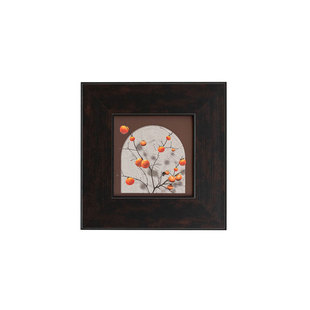 中古风实木油画画框复古宽边做旧定制空框拼图装裱挂墙方6寸相框