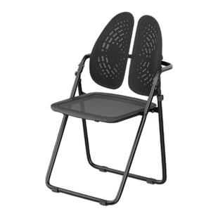 新款折叠椅便携家用小户型餐椅培训会议椅现代简约久坐舒适靠背椅