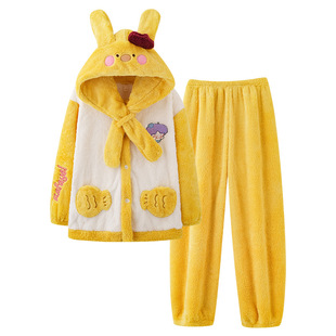 恋与深空祁煜睡衣冬女主新周边衣服cos法兰毛绒家居生日礼物睡袍