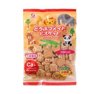 日本宝制果进口takara高钙动物饼干袋装儿童宝宝磨牙点心香脆零食