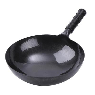 正宗章丘铁锅无涂层家用不粘锅