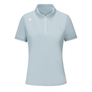 DESCENTE迪桑特WOMEN’S TRAINING系列女士短袖防晒POLO衫