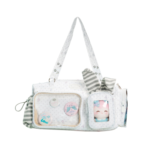 新年礼物LOLA DESIGN兔子波点单肩痛包 可爱小众斜挎漫展学生吧唧