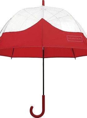 Hunter纯色透明泡泡雨伞