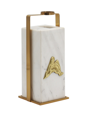 大理石书房中式风样板间软装摆件