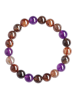 叙宫廷九紫离火水晶手链女款