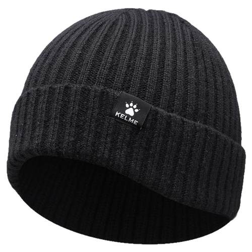KELME卡尔美冬季防风防寒保暖休闲帽子户外运动跑步针织帽显脸小