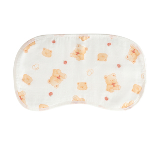 ergobag新生婴儿云片枕头初生宝宝防吐奶纱布枕巾四季通用A类幼儿