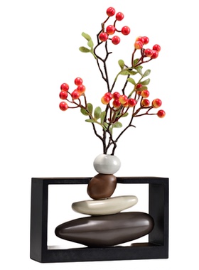 【送礼物高级感】现代简约花瓶乔迁新居朋友新房入宅客厅装饰摆件