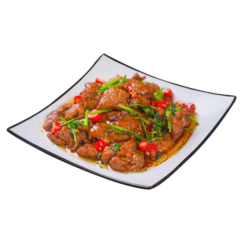 姚二娘小炒黃牛肉半成品250g*5包新鮮腌制牛肉片免調(diào)理湘菜牛肉片