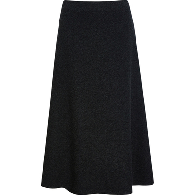 秸熙气质显瘦赫本风半身伞裙