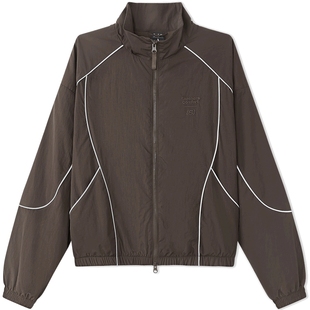 斯凯奇秋冬流行女士时尚百搭宽松外套夹克防泼水休闲运动上衣外套