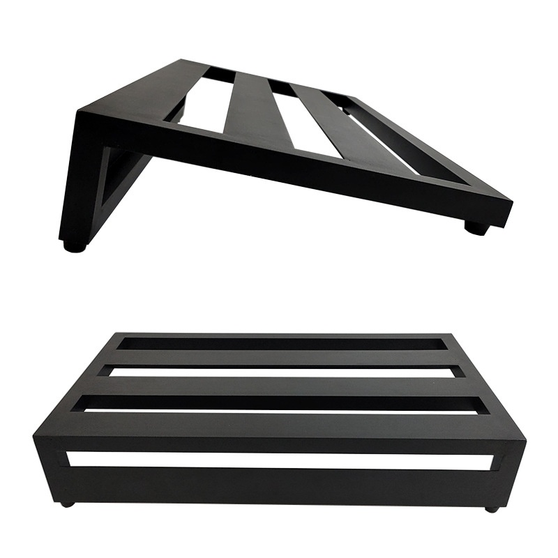 效果器架单块效果器踏板电吉他铝合金便携板固定轨道防滑效果器