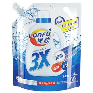 揽肤酵素亮白护衣持久留香洗衣液