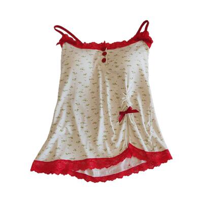 吊带背心女生夏季带胸垫居家服