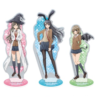 正版 青春猪头少年系列樱岛麻衣双叶理央古贺朋绘立牌吧唧周边