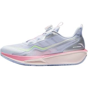 安踏儿童运动鞋女童鞋2026春秋新款女大童专业跑鞋纽扣透气跑步鞋