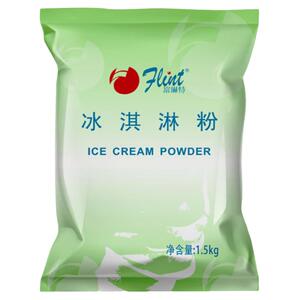 富琳特冰淇淋粉1.5kg商用冰激凌软冰牛奶味草莓甜筒新地圣代绿特