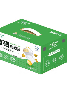 厚全富硒生态蛋30枚/1.5kg礼盒装