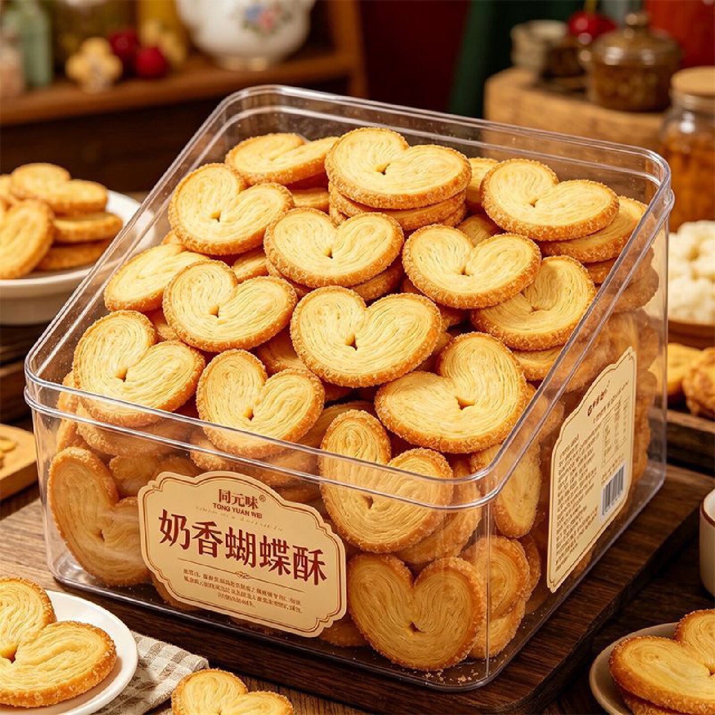 老北京蝴蝶酥千层酥送礼奶香糕点特产伴手礼点心休闲高端零食品