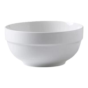 陶瓷饭碗家用简约纯白碗盘碗碟盘子高级感釉下彩汤碗小碗菜盘餐盘